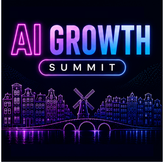 Amsterdam AI Growth Summit base graphic