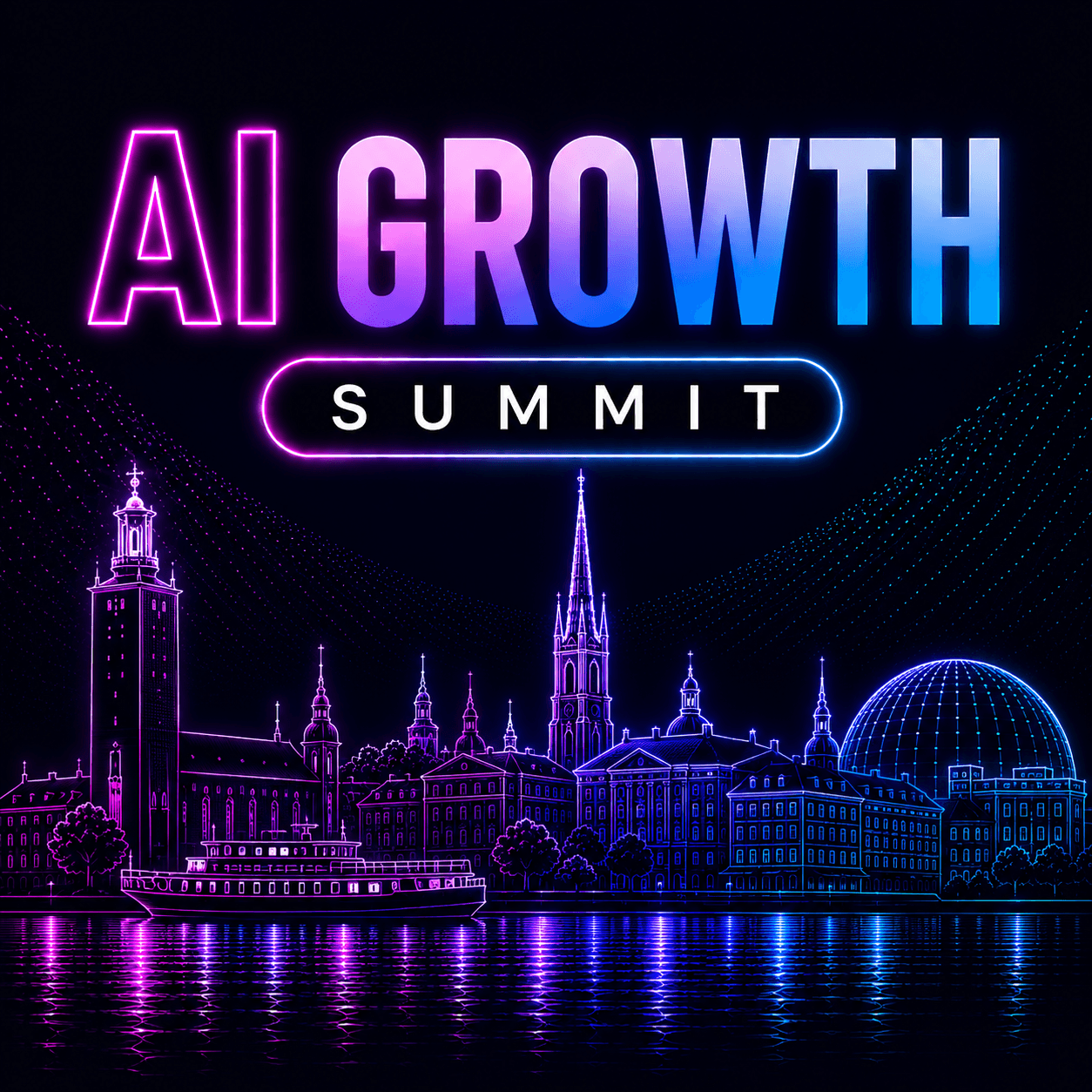 Stockholm AI Growth Summit base graphic