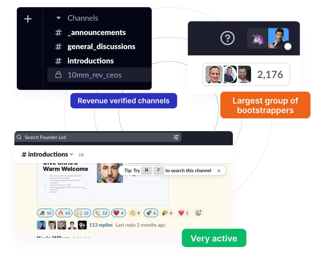 Revenue Verified Slack Channels