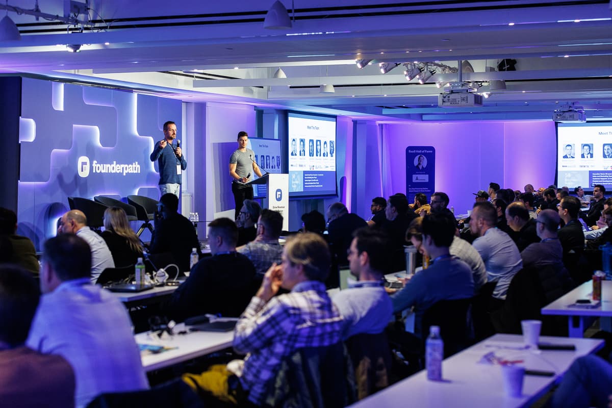 Interactive presentation at a Founderpath CEO summit