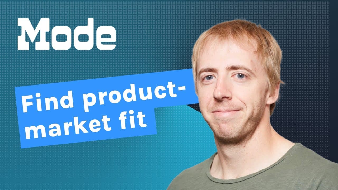 Using data to find product-market fit