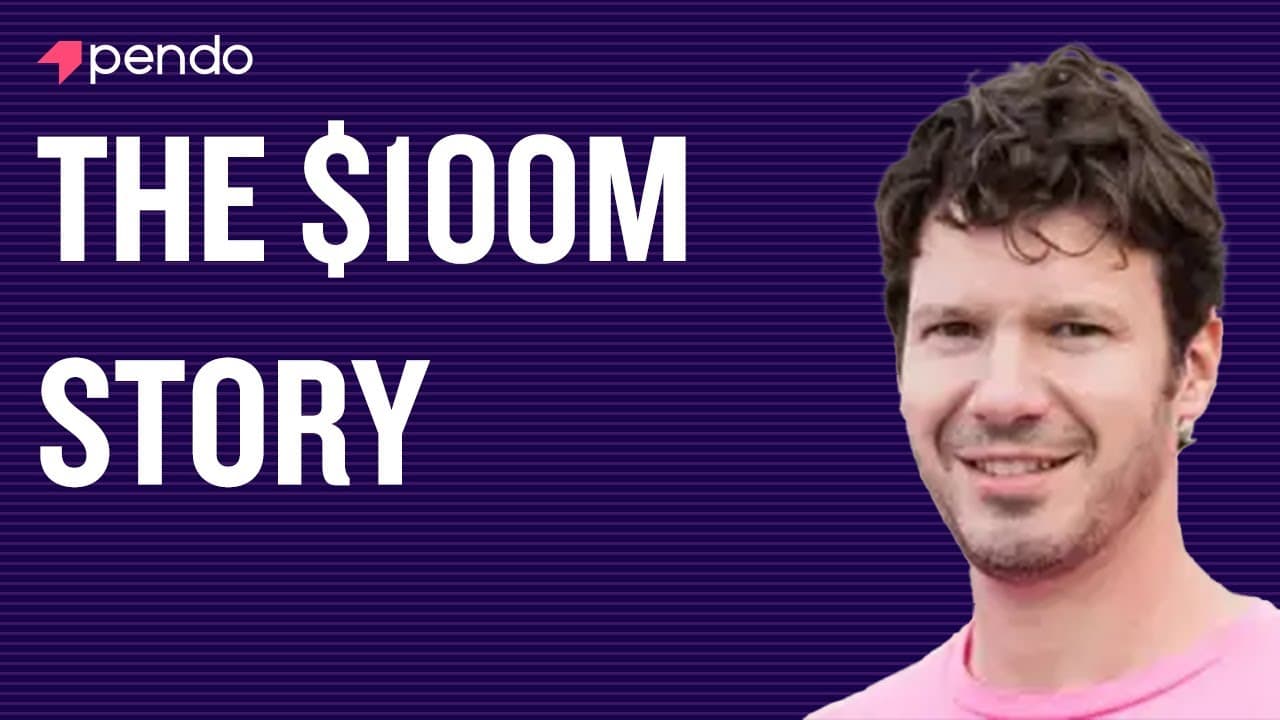 The $100m Pendo Story