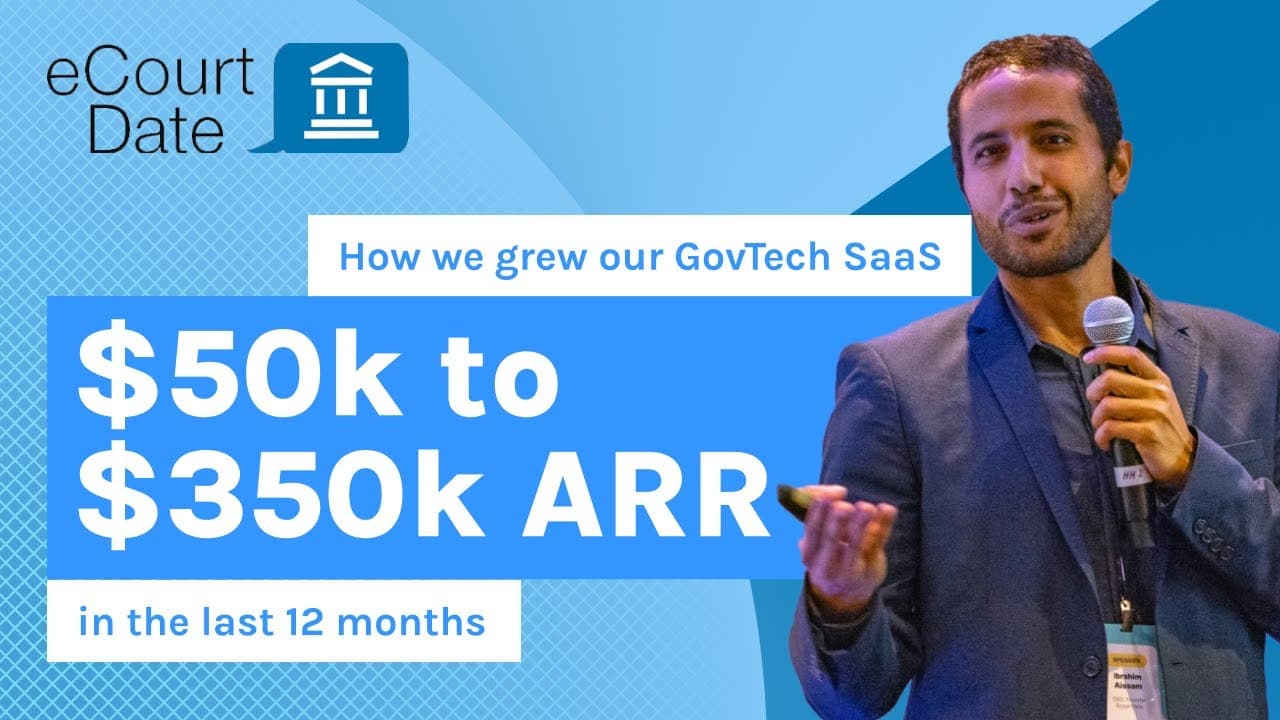 How I grew my GovTech SaaS $50k to $350k