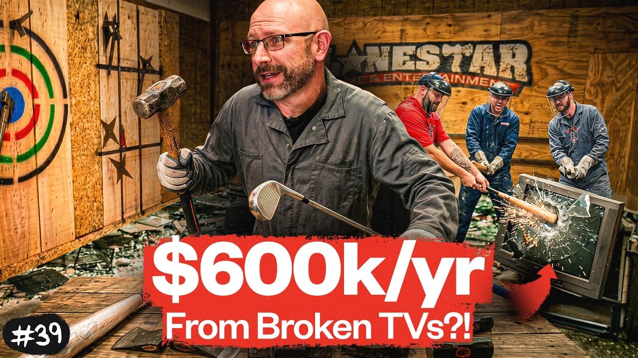 How Lone Star Rage Built a $600K Rage Room Business on Donated Junk and Got No Deal