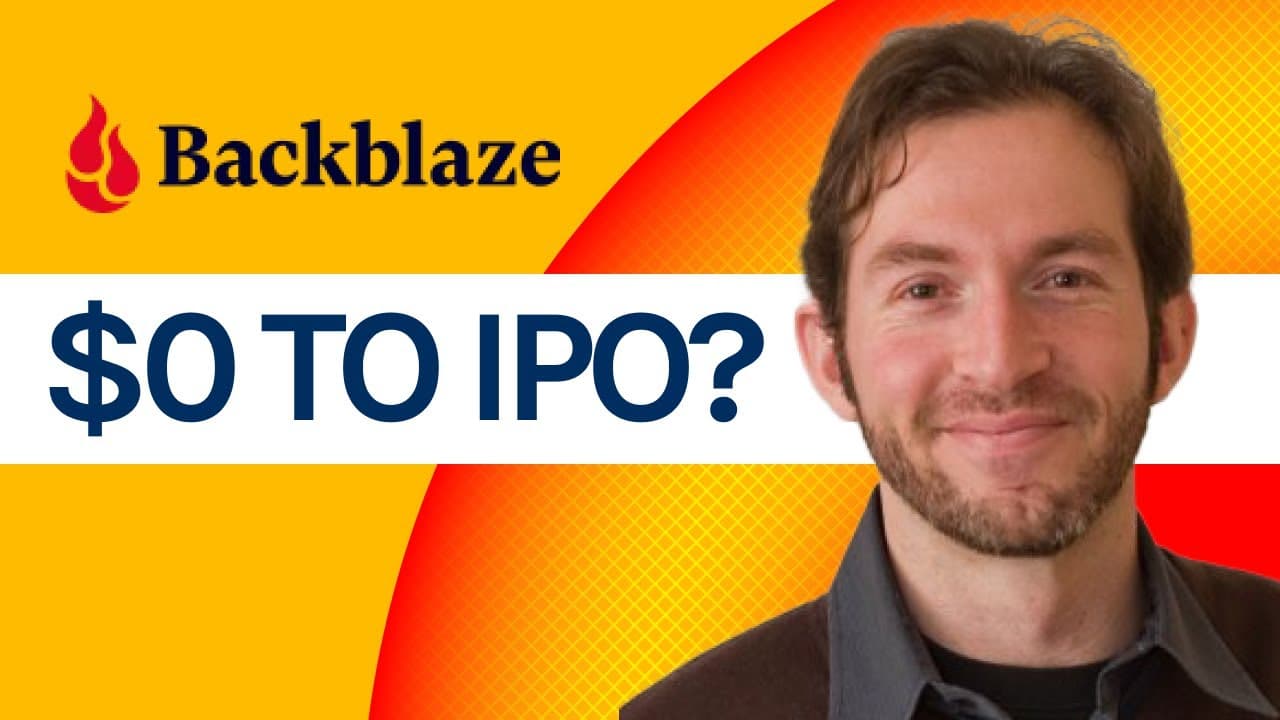 How We Bootstrapped Backblaze from $0 to IPO