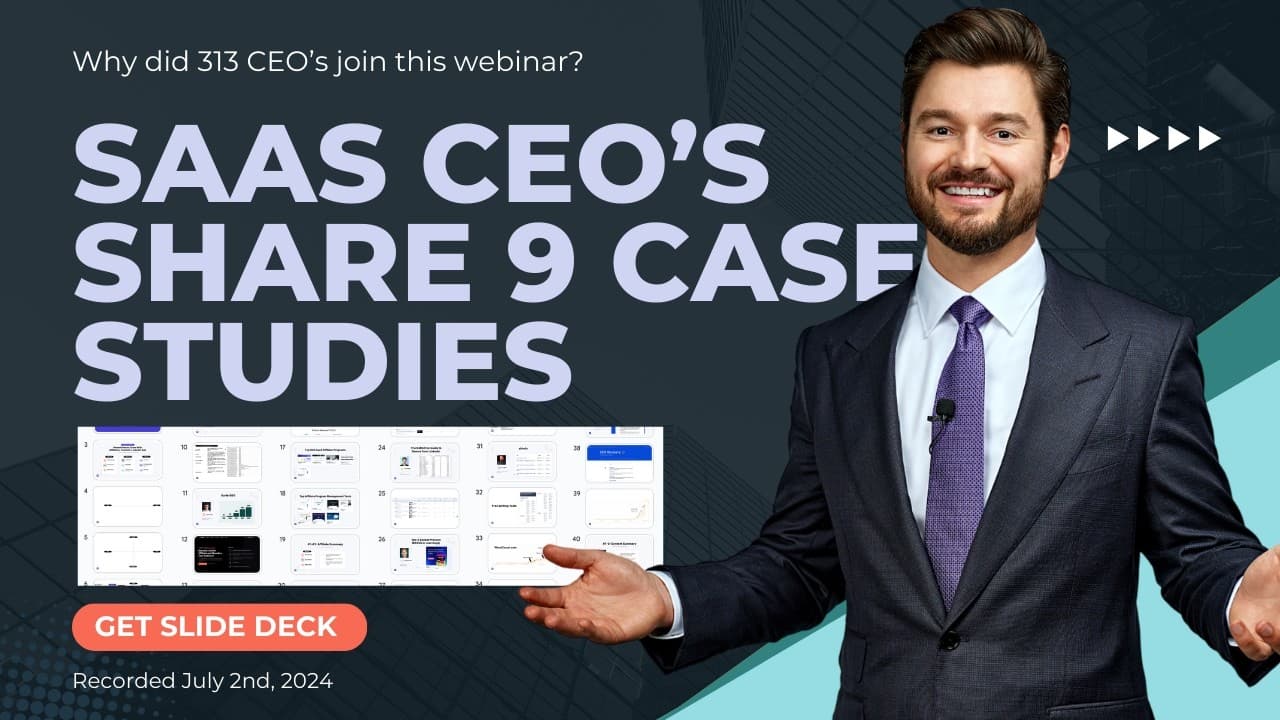 9 SaaS Case Studies on Affiliates, LinkedIn Ads and Content Strategy