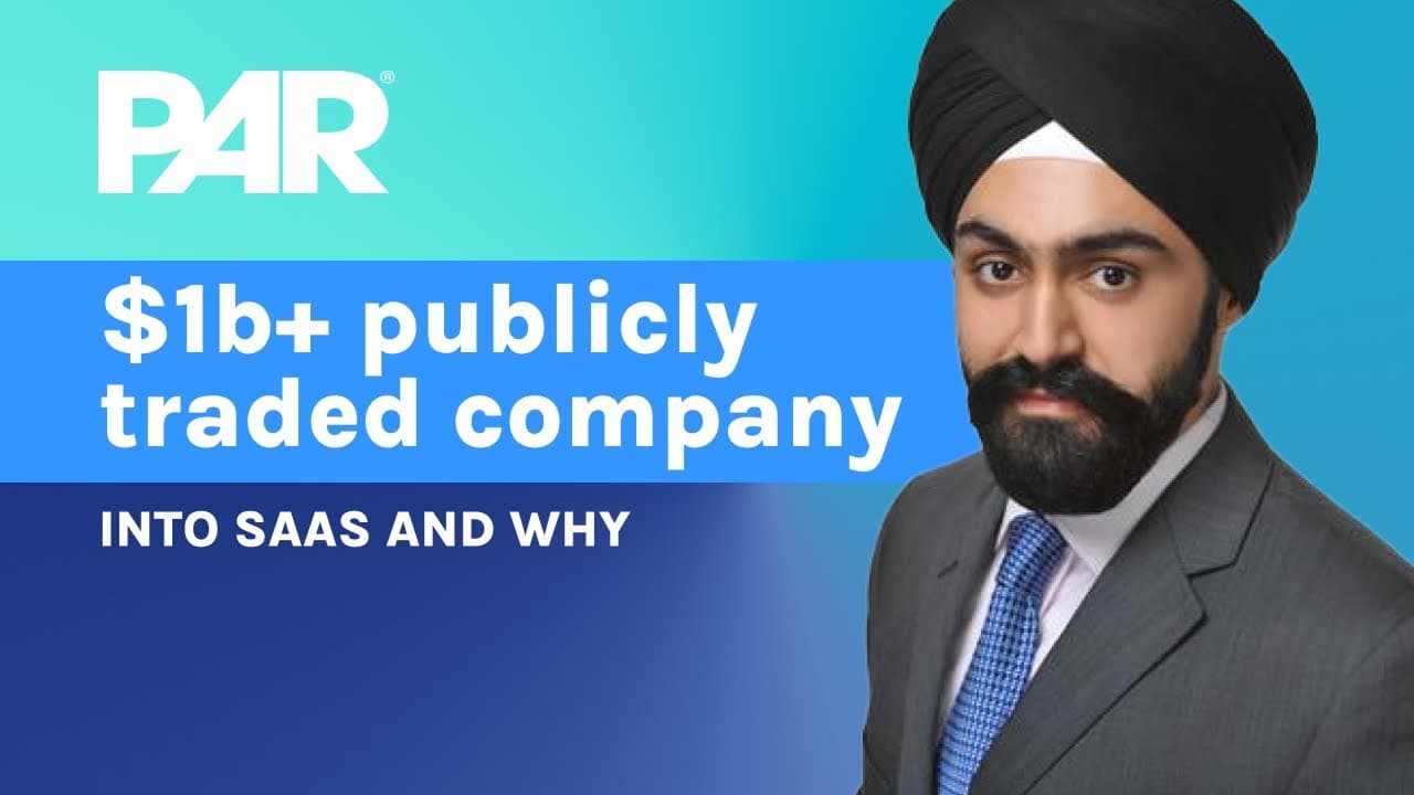 How I’m transforming a $1b+ publicly traded company into SaaS