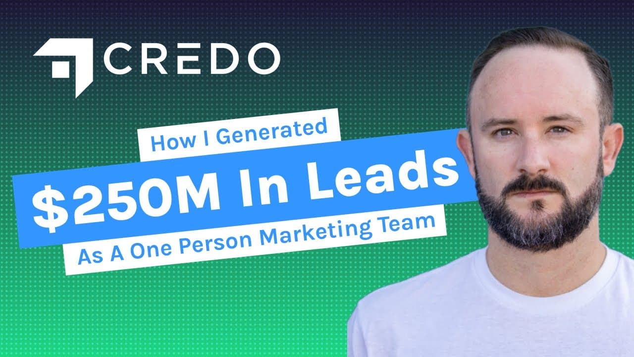 How I Generated $250M In Leads