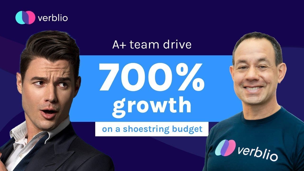 How to build an A+ team to drive 700% growth