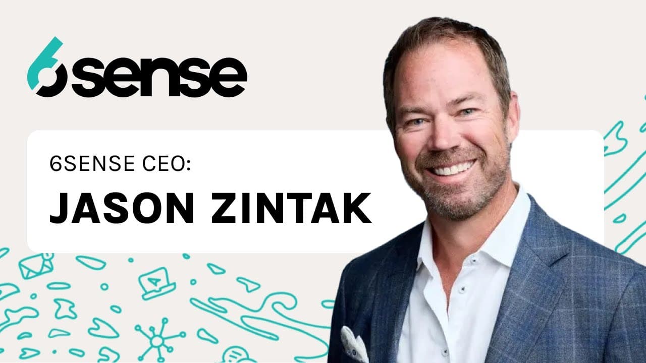 How 6sense Sells $150K Contracts With $1M Rep Quotas and 120% Net Retention