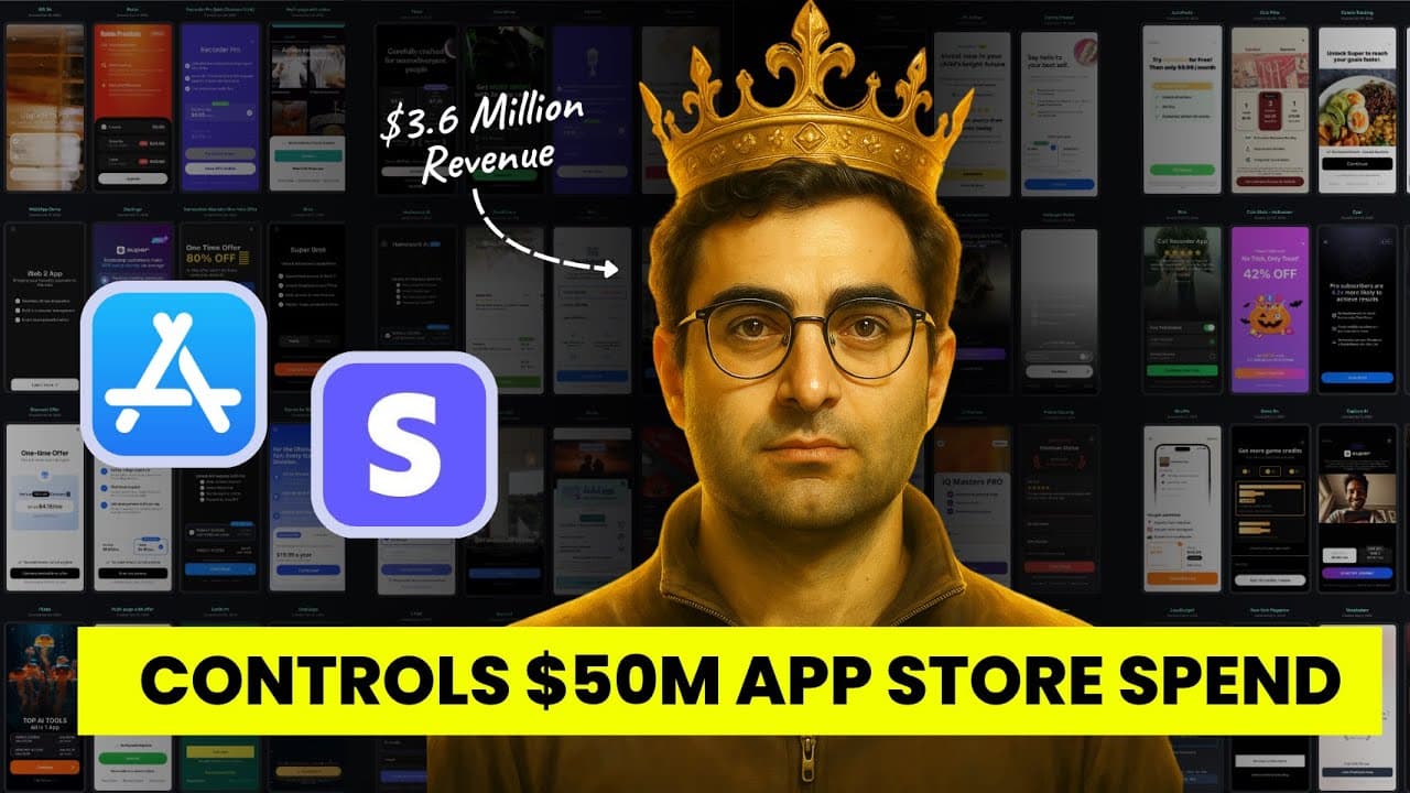 How Superwall Reached $3.6M ARR With 12 People and Two Lines of Code