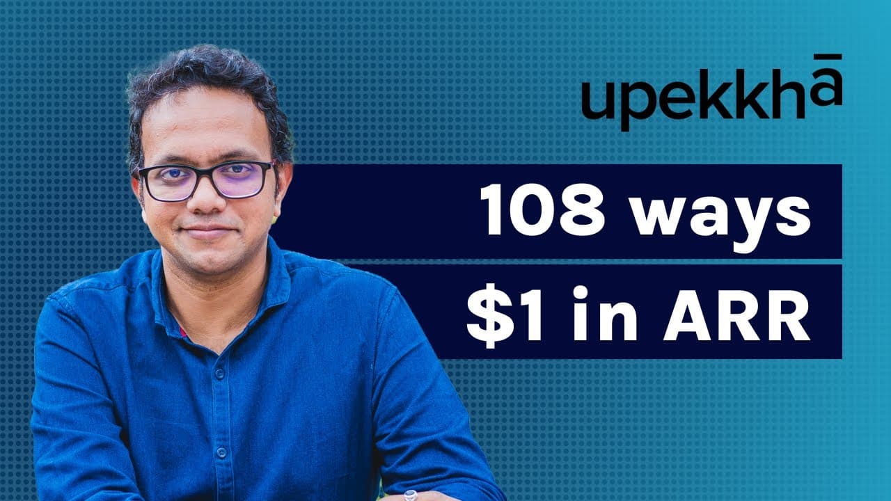108 ways of getting to a million dollars in ARR