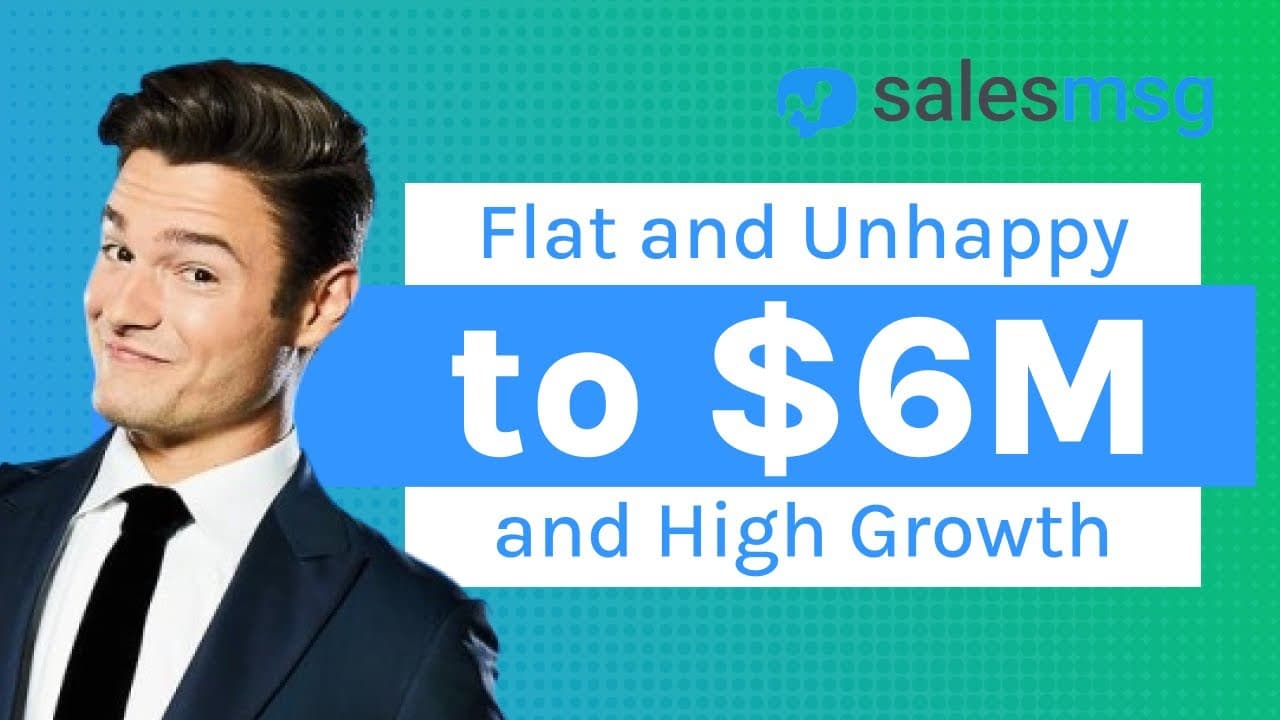 How I Pivoted From Flat and Unhappy to $6m and High Growth