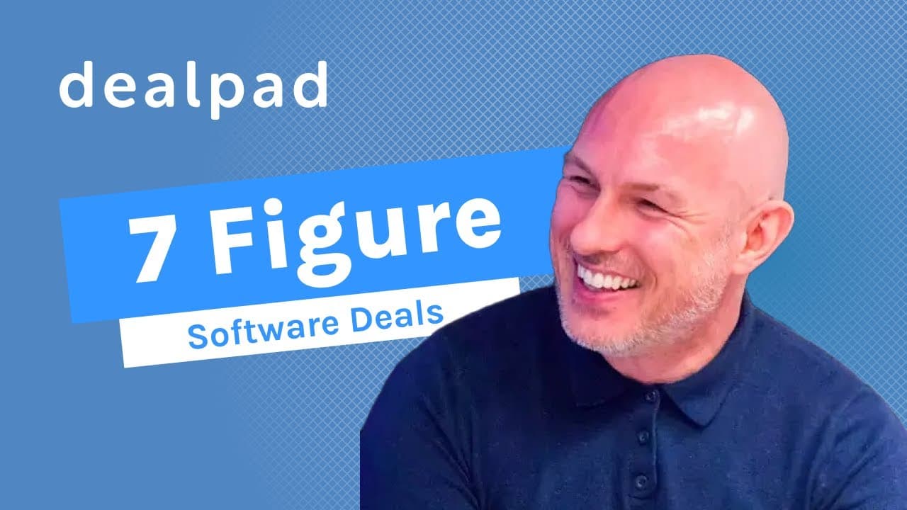 How to consistently win 7-figure software sales deals