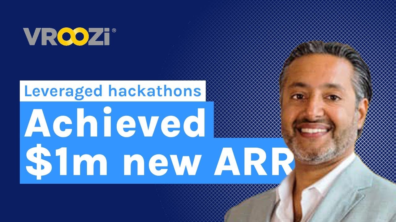 How Vroozi leveraged two internal hackathons last year to add $1M new ARR