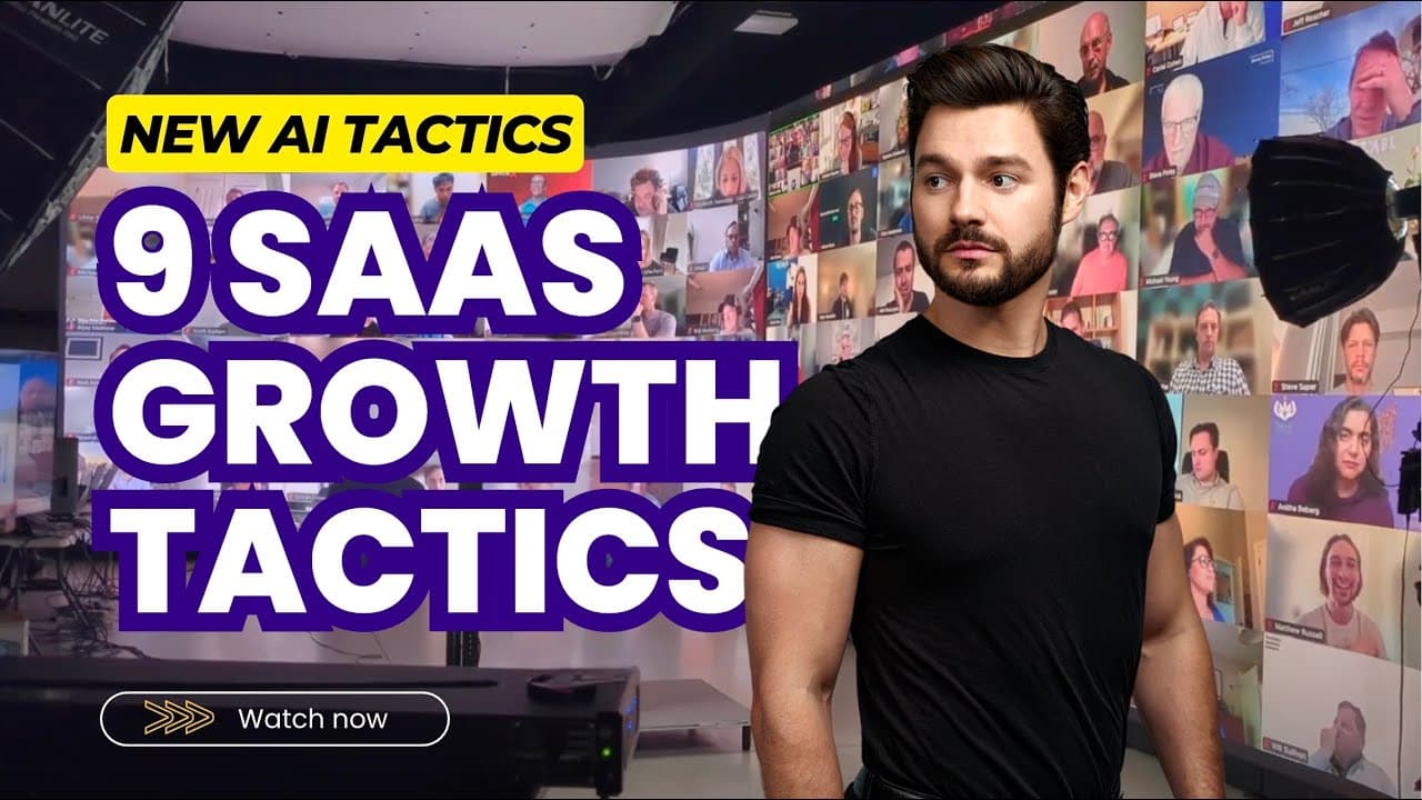 9 AI Growth Tactics for SaaS: Submagic's $8M, ZapMail's $6M and 40 Agents