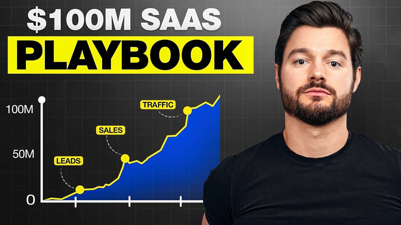The $100M SaaS Playbook: 9 Case Studies on Traffic, Leads and Sales