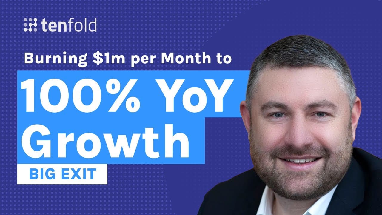 The Tenfold Turnaround Story: From $5m ARR, Flat, Burning $1m per Month to 100% YoY Growth