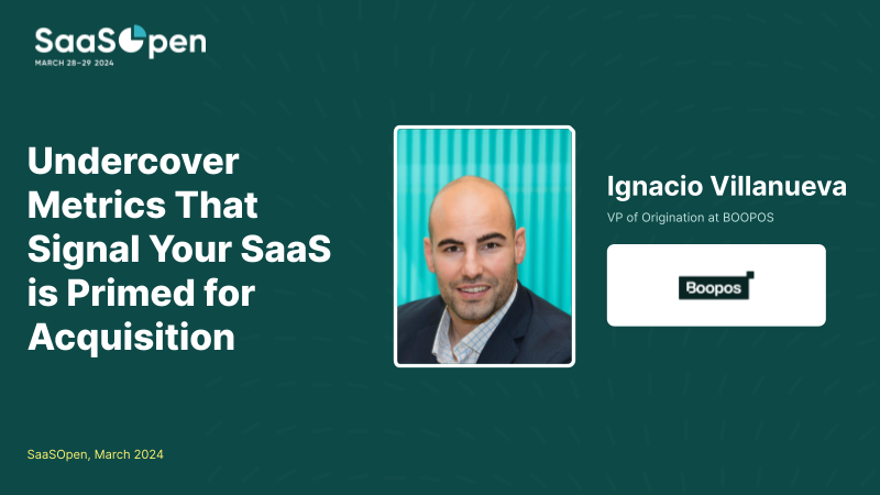 Undercover Metrics That Signal Your SaaS Is Primed For Acquisition thumbnail