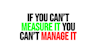 If you Can't Measure it, You Can't Manage It Clip Thumbnail