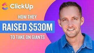 How Clickup Bootstrapped to $25m thumbnail