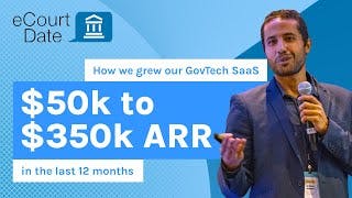 How I grew my GovTech SaaS $50k to $350k thumbnail
