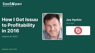 How I got Issuu to profitability the first time in 2016 thumbnail