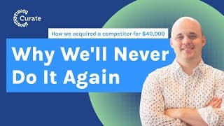 How we acquired a competitor for $40,000 thumbnail