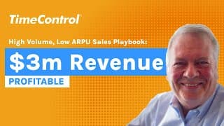 High Volume, Low ARPU Sales Playbook thumbnail