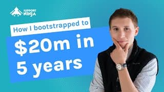 How I bootstrapped to $20m in 5 years thumbnail