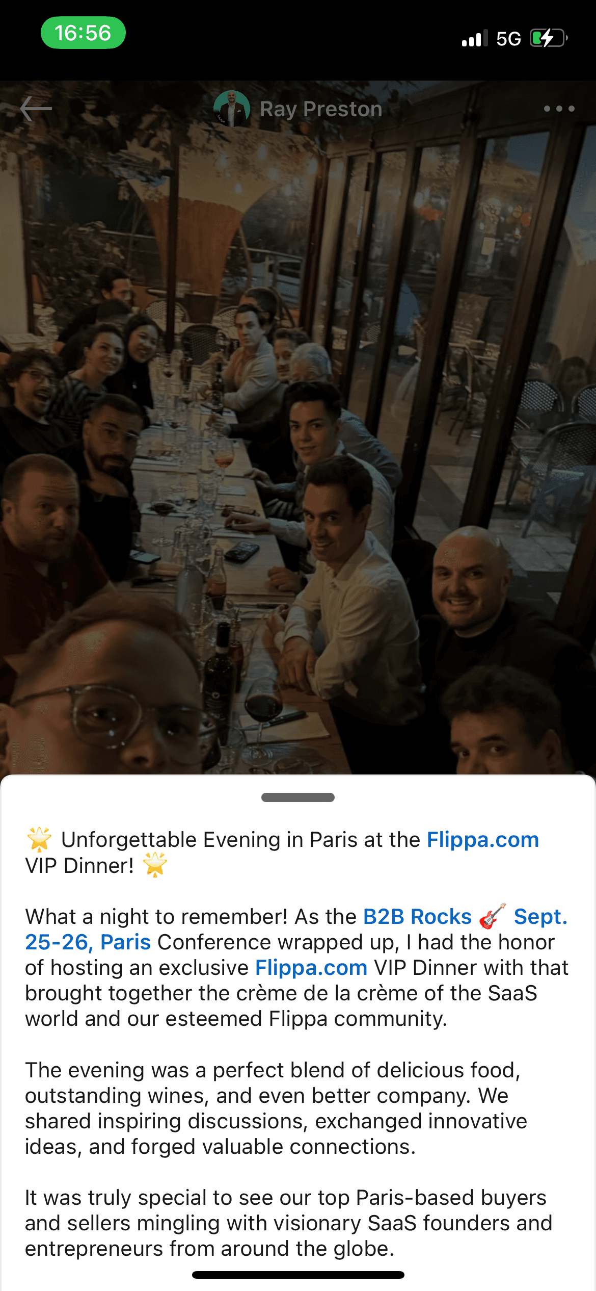 B2B Rocks 2024 review image by Ray Preston