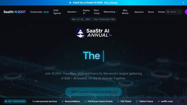 SaaStr Annual 2026 logo