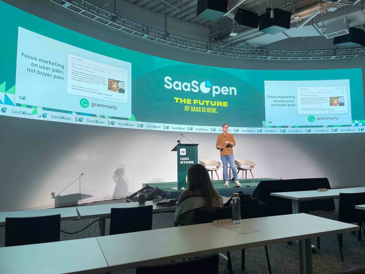 SaaSOpen Austin 2024 review image by TJ Woods