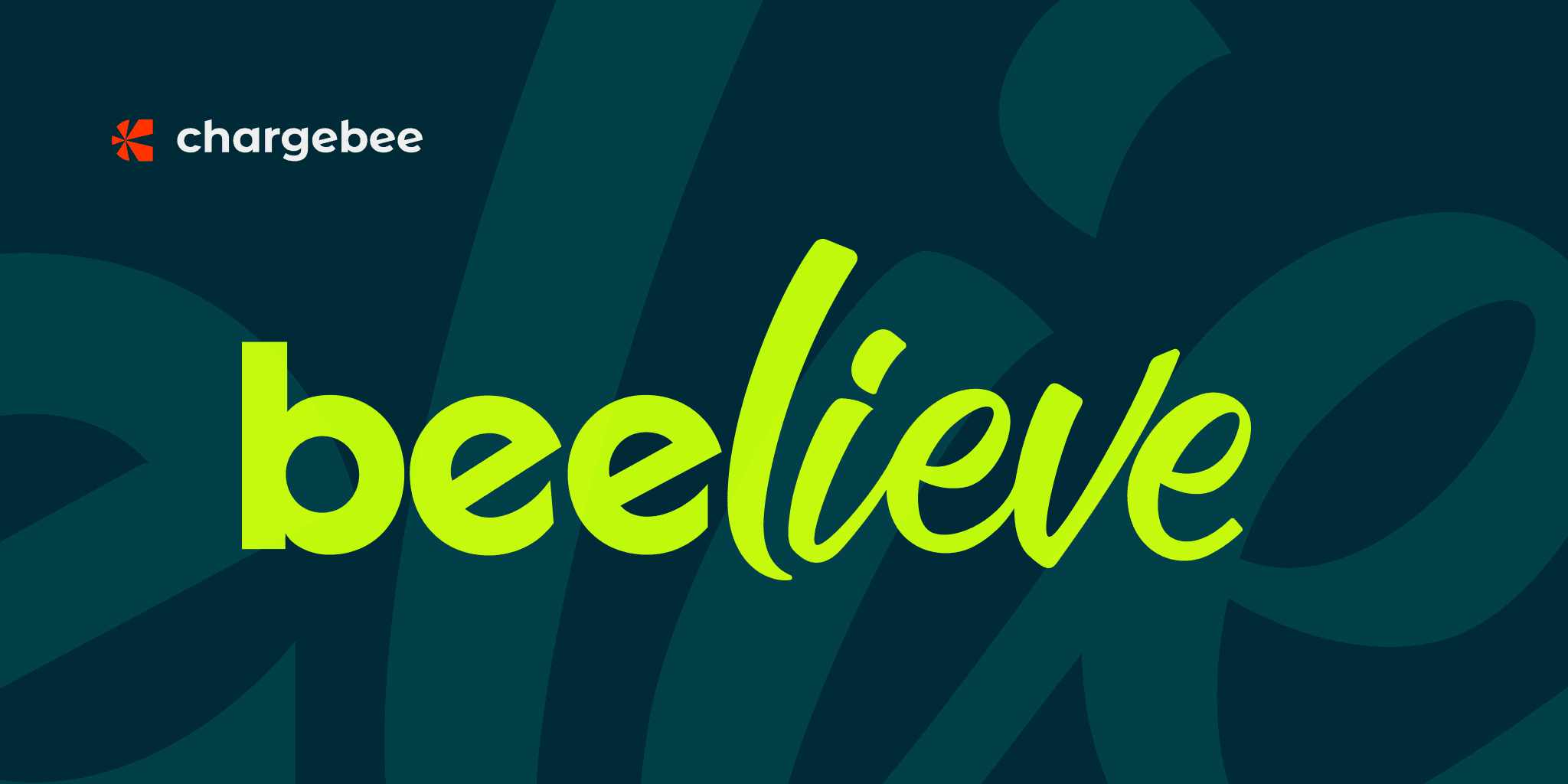 Chargebee Beelieve event image