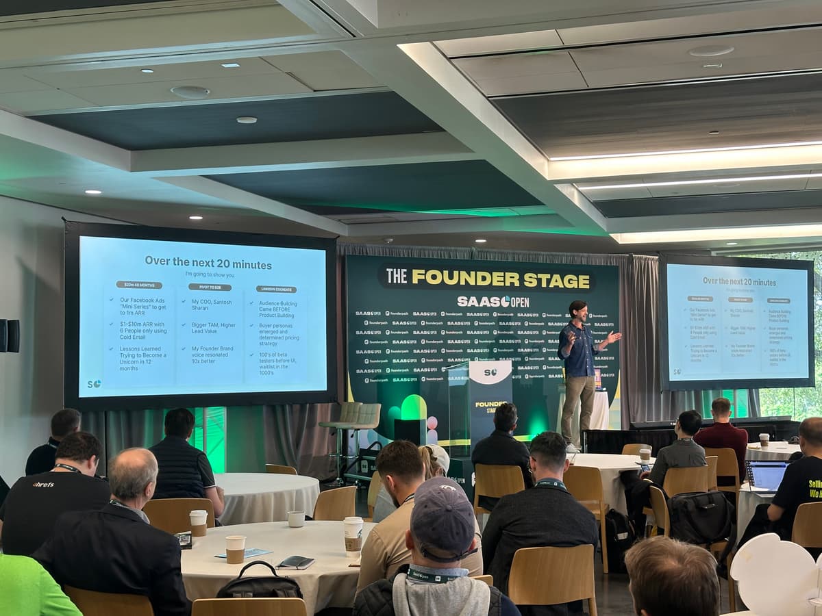 SaaSOpen Austin 2024 review image by John Ciecholewski