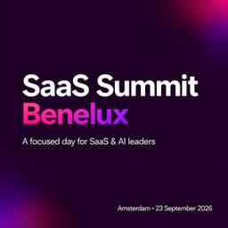 SaaS Summit Benelux 2026 photo