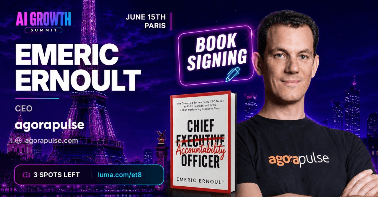 Emeric Ernoult promo card — AI Growth Summit Paris 2026
