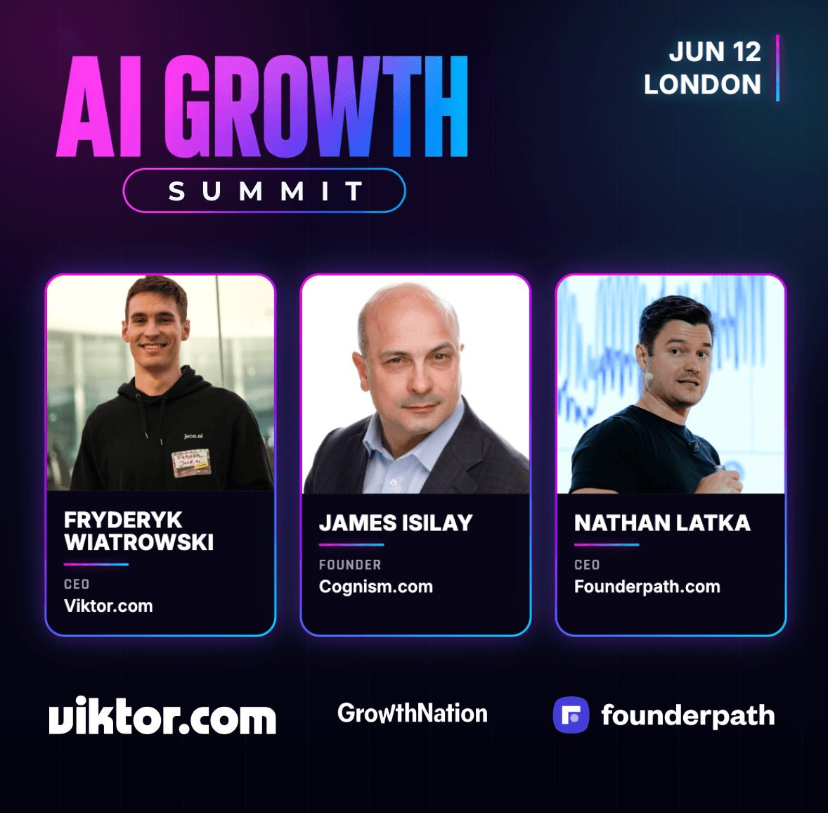 Full lineup — AI Growth Summit London 2026