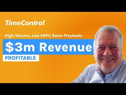 High Volume, Low ARPU Sales Playbook
