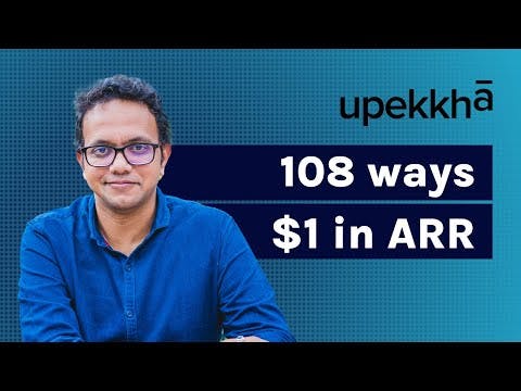 108 ways of getting to a million dollars in ARR