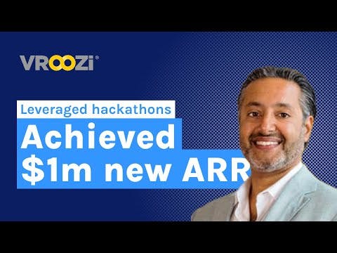 How Vroozi leveraged two internal hackathons last year to add $1M new ARR