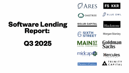 Q3 2025 Software Lending Report (BDC)